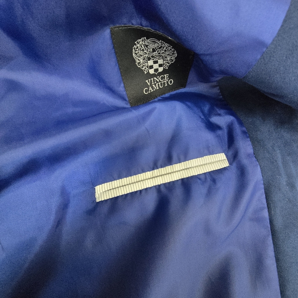 Vince Camuto Men's Deep Blue NWT Contemporary Sport Coat, Sz XL (PTP 22") - Picture 9 of 10